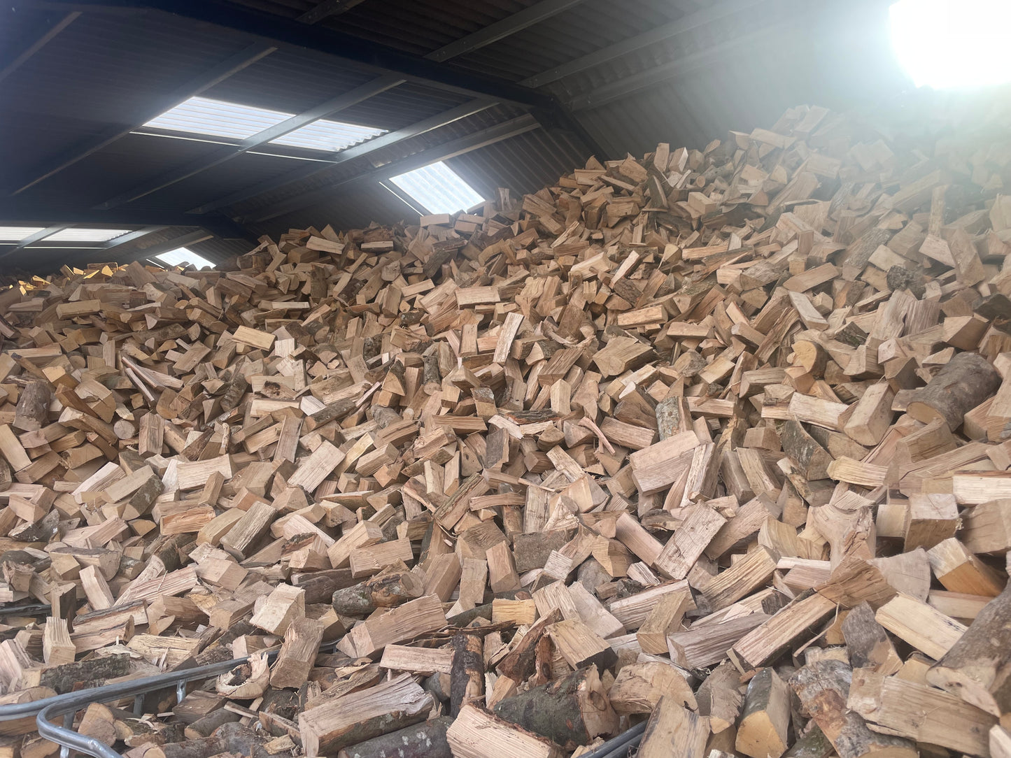 Firewood Seasoned Logs Dried Large Bulk Bag