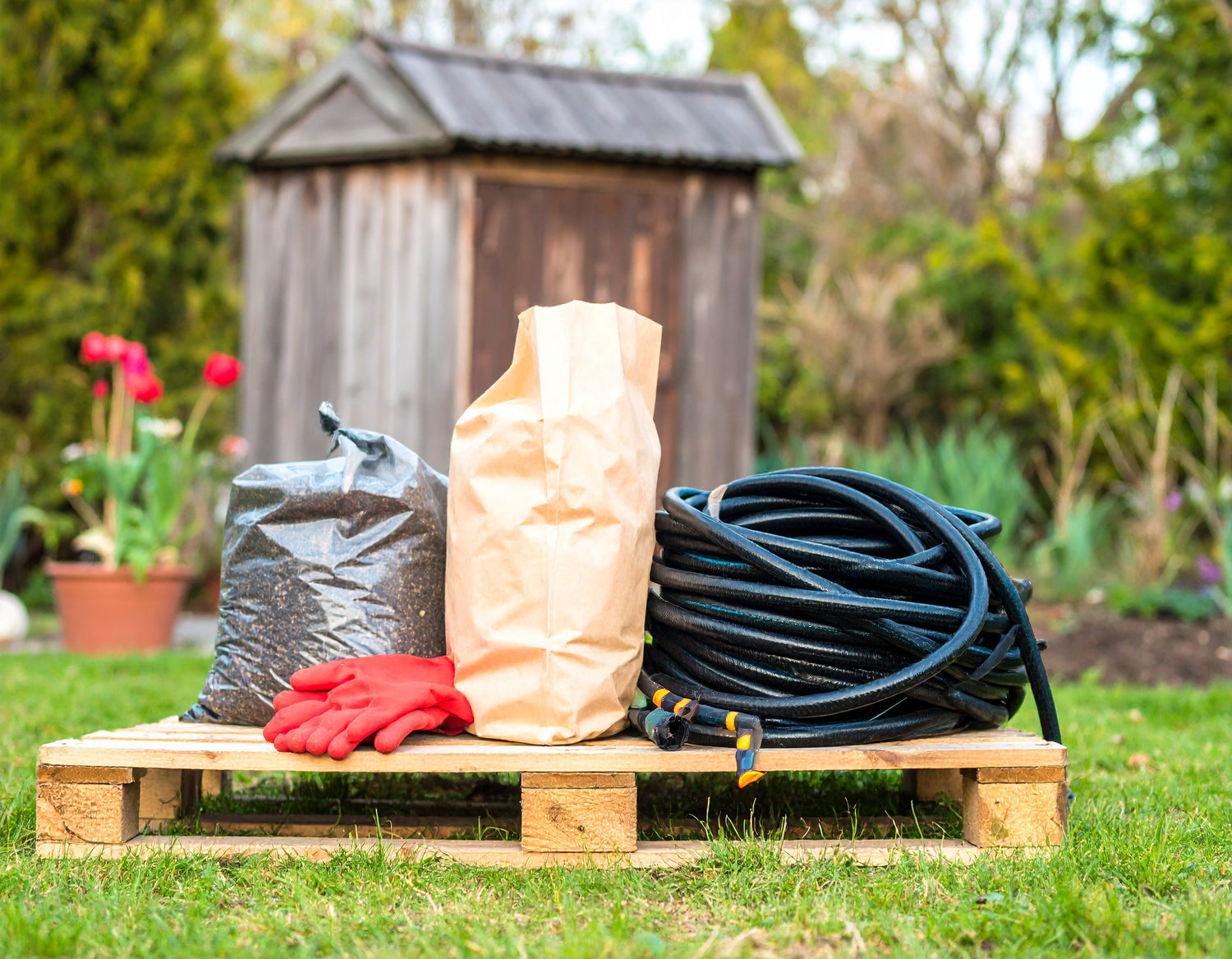 Tav Gardens Guarantee Pack – Compost, Bone Meal & Irrigation Kit
